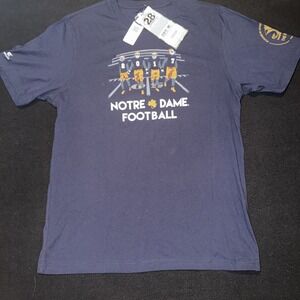 Notre Dame Football 2017 The Shirt 28 Years Navy Blue Mens X-Large NWT